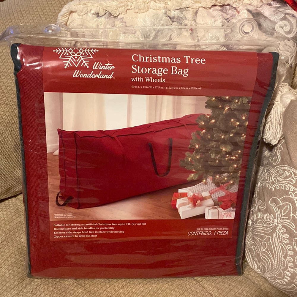❤️🎄❤️NWT 9ft Large Christmas Tree Storage Bag w/Wheels